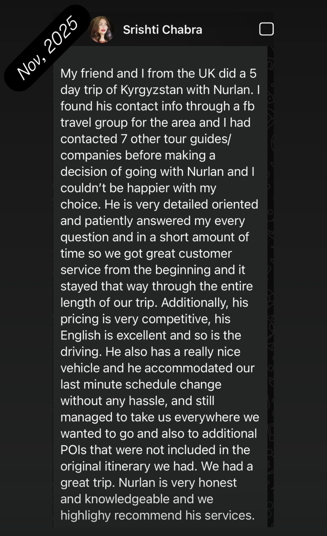 Review by Saif